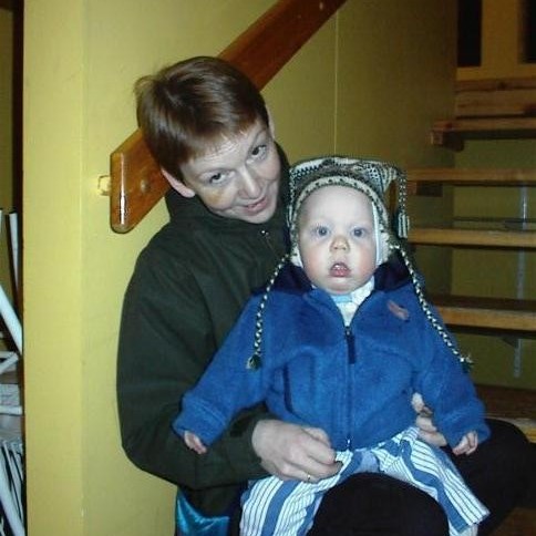 Ekki voru allir háir í loftinu sem komu og nutu afmæliskræsinganna.