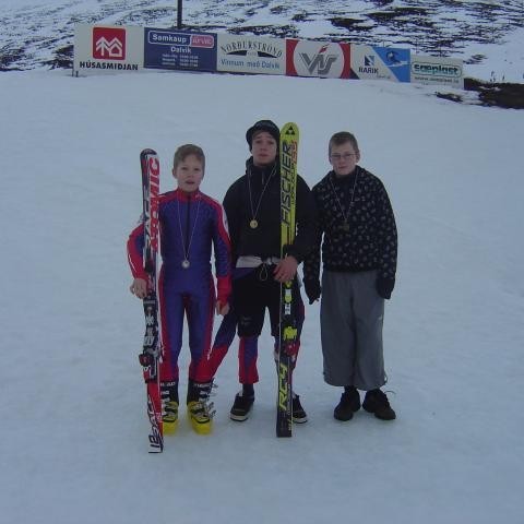 Sigurvegarar í stórsvigi í 11-12 ára flokki drengja. 
1. Arnór Reyr Rúnarsson
2. Ingvi Guðmindsson 
3. Sindri Már Óskarsson