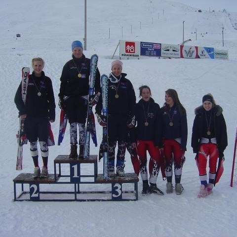 1. Erla Ásgeirsdóttir BBL
2. Freydís Halla Einarsdóttir SKRR
3. Hugrún Elvarsdóttir BBL
4. Lovísa Mjöll Guðmundsdóttir SKRR
5. Andrea Thoroddsen SKRR
6. Bergind Eik Ólafsdóttir SKA
