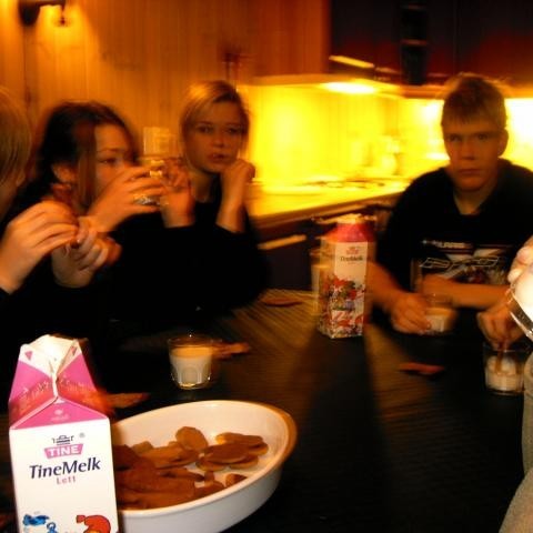 Piparkökurnar voru ekkert smá fljótar að hverfa ofan í liðið enda mjög vel gerðar og bakaðar ;-)