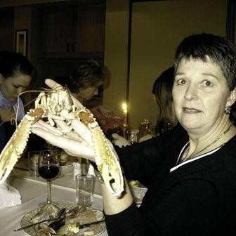 Kolla á jólahlaðborðinu með glæsilega humar