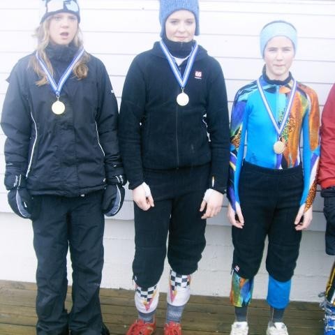 Sóley Guðbjörnsdóttir Dalvík lenti í 2.sæti í flokki 13 ára stúlkna í svigi sunnudaginn, 6.mars