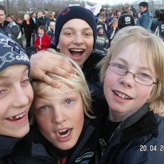 Einar Oddur, Sigurður Haukur, Unnar og Stefán Daði í rosa stuði