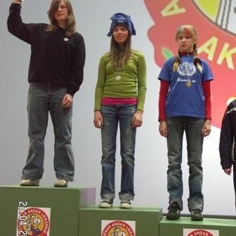 Brynja á palli á fimmtudeginum