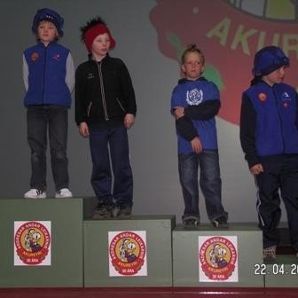 Arnór á palli á föstudeginum