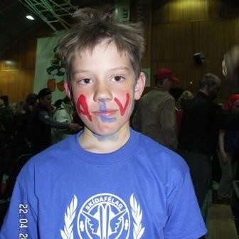 Skúli ekkert smá vígalegur