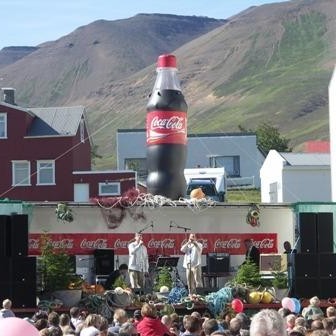 Það var alltaf nóg um að vera á sviðinu