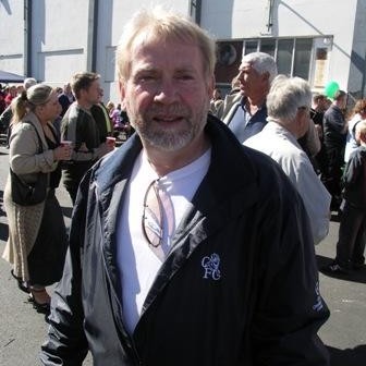 Egill, fyrrverandi formaður SKÍ og gamall Akureyringur lét sig ekki vanta