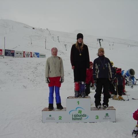 1. María Bjarnadóttir.- 2. Gunnhildur Daðadóttir.- 3. Margrét Jóna Kristmundsdóttir.