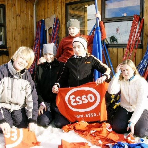 Þorsteinn, Anna Margrét, Sóley, Sigga og Þorbjörg sem voru á útopnu alla helgina og stóðu sig eins og hetjur.