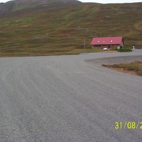 Bílastæðið neðan við Brekkusel