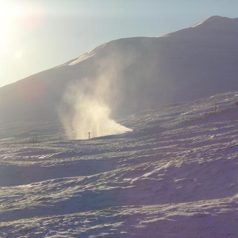Snjóframleiðsla 8 febrúar 2006