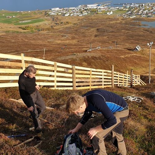 Nýjar girðingar rísa