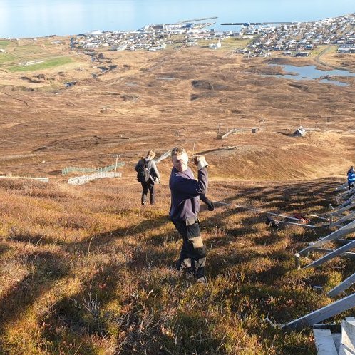 Haldið heim eftir góðan dag