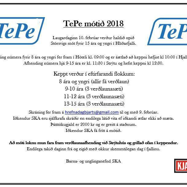 TePe mót á Akureyri 10 Febrúar