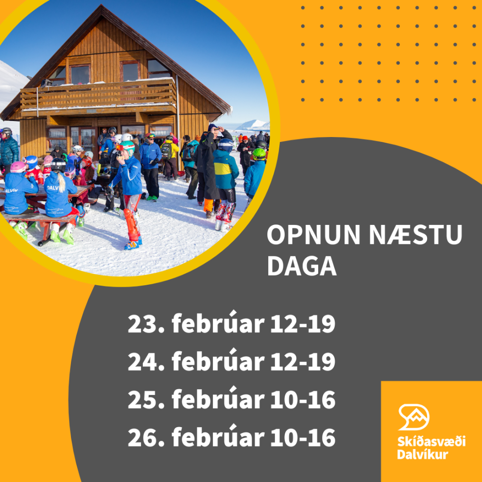 Lengri opnun næstu daga.