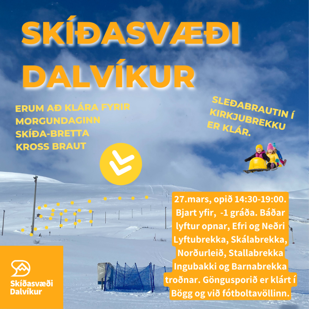 Allt klárt fyrir páskanna.