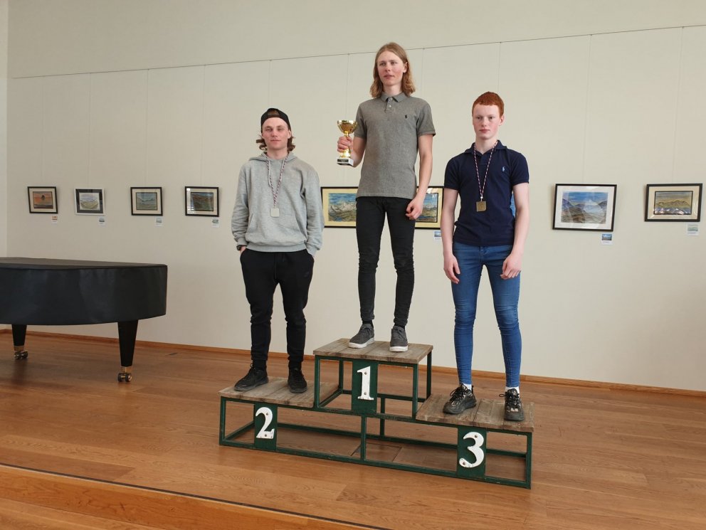 Guðni Berg annar í stórsvigi 16-17ára