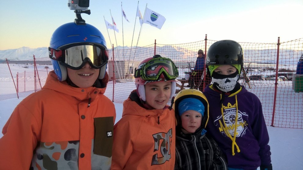 Byrjendakennsla Skíðafélags Dalvíkur 2022