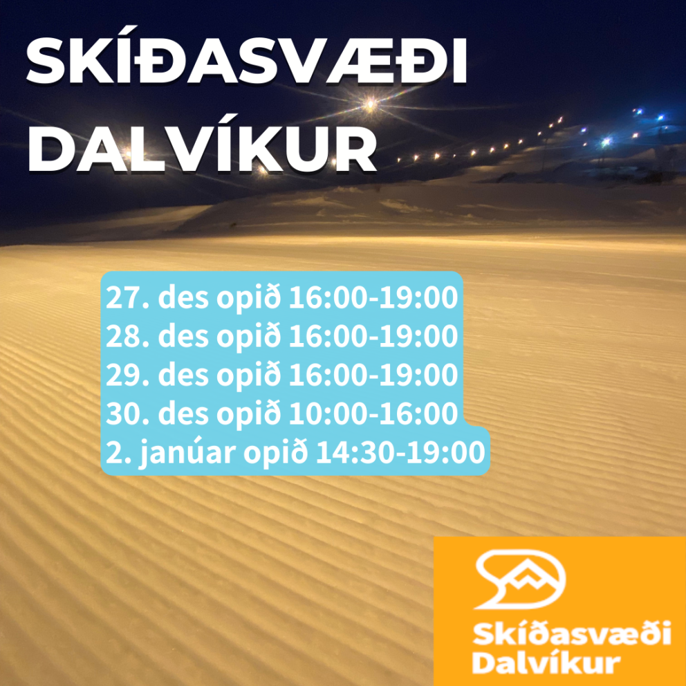 Opnanir næstu daga.