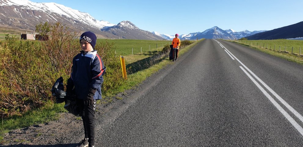 Á lokametrum í ruslatínslu