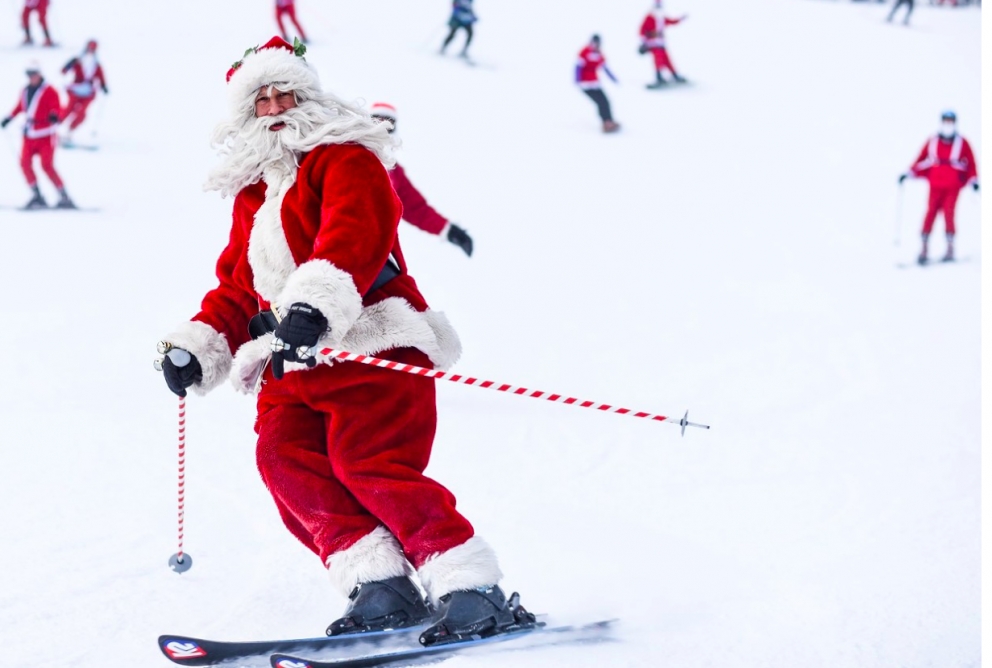 Ætli þessir láti sjá sig á skíðum um jólin??