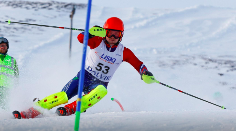 Guðni Berg á bikarmóti á heimavelli 2018