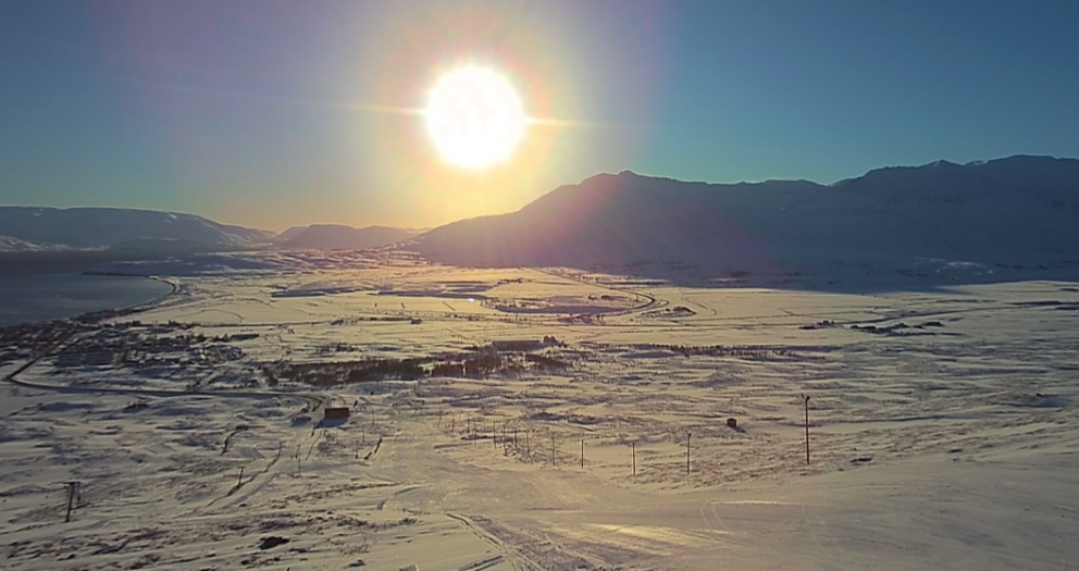 Stefnir í góða daga í Böggvisstaðafjalli