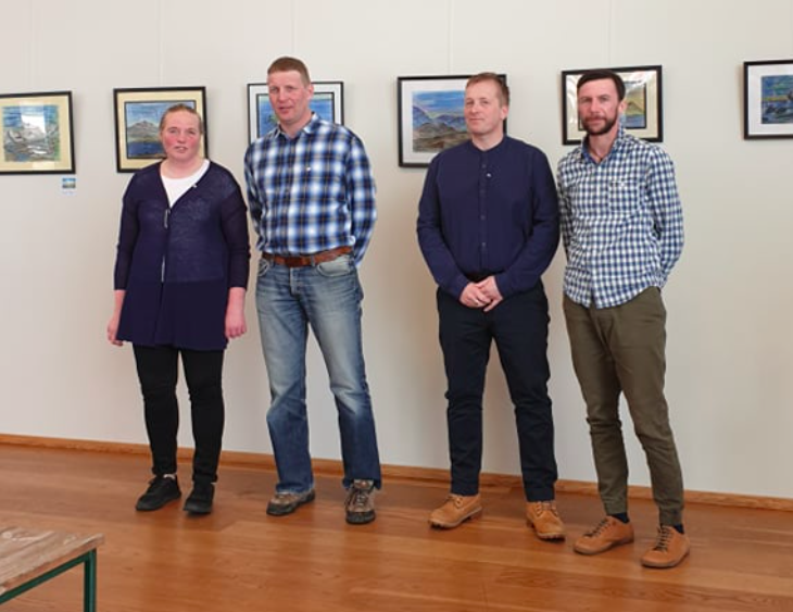 Silfurmerkishafar, Sigurbjörg, Sveinn B, Bjarni og Sveinn T