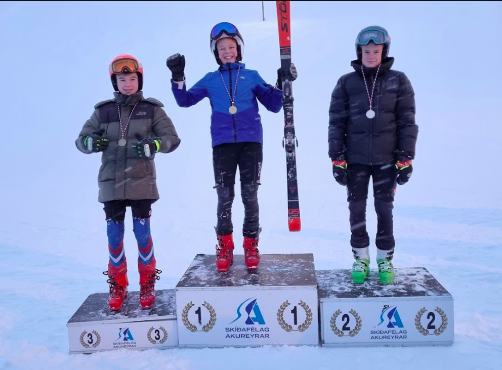 Óskar Valdimar Sveinsson og Maron Björgvinsson