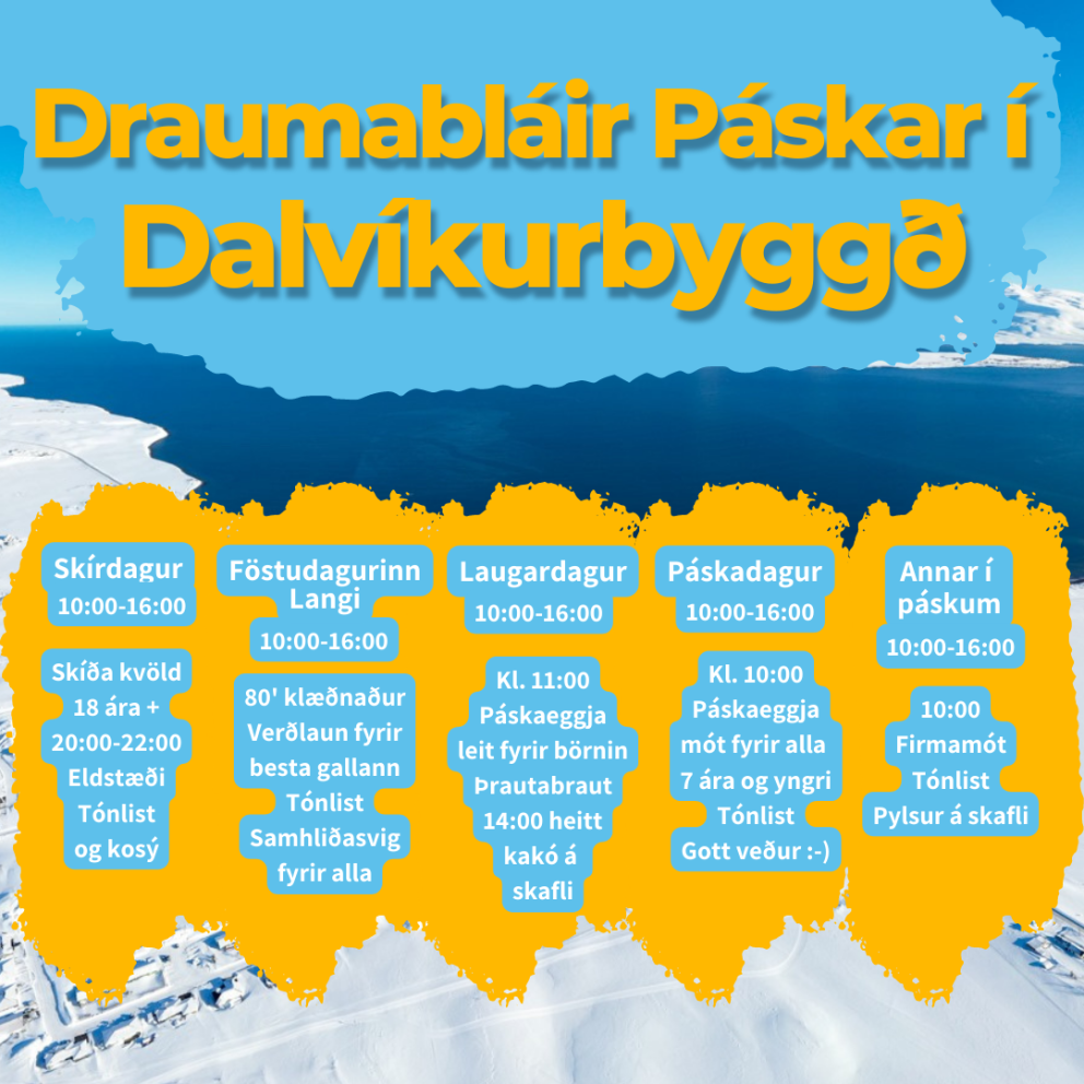 Styttist í páskana