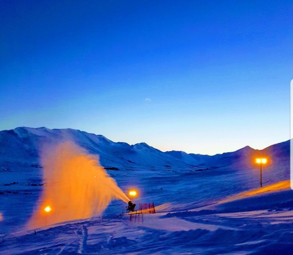 Skíðasvæðið opnar á næstu dögum.