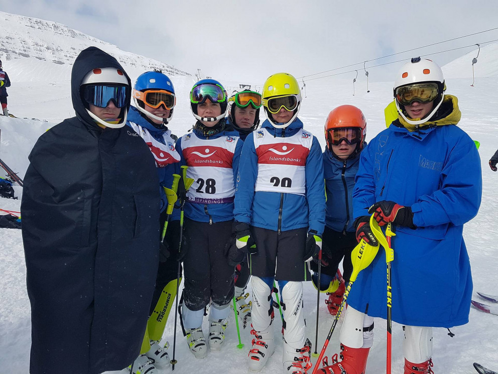 Team Trölli er skipað drengjum 14-15 ára frá Dalvík og Siglufirði