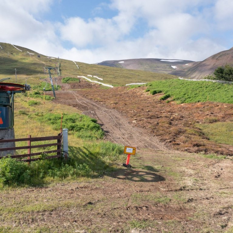Framkvæmdum að mestu lokið í Barnabrekku