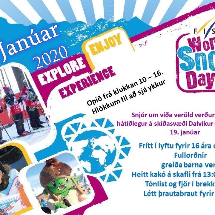 World Snow Day á sunnudaginn