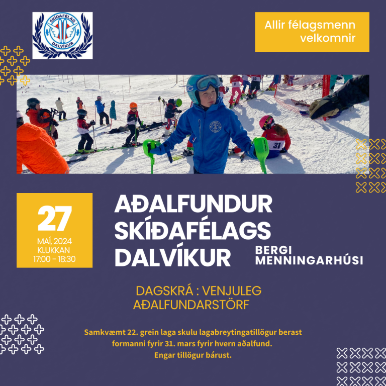 Aðalfundur Skíðafélags Dalvíkur