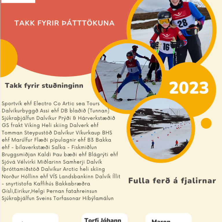 Firmakeppni 2023 Úrslit.