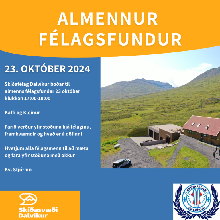 Almennur félagsfundur