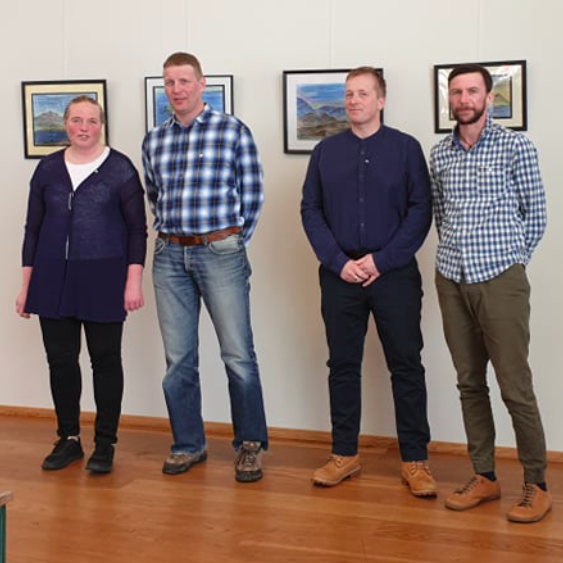 Silfurmerkishafar, Sigurbjörg, Sveinn B, Bjarni og Sveinn T