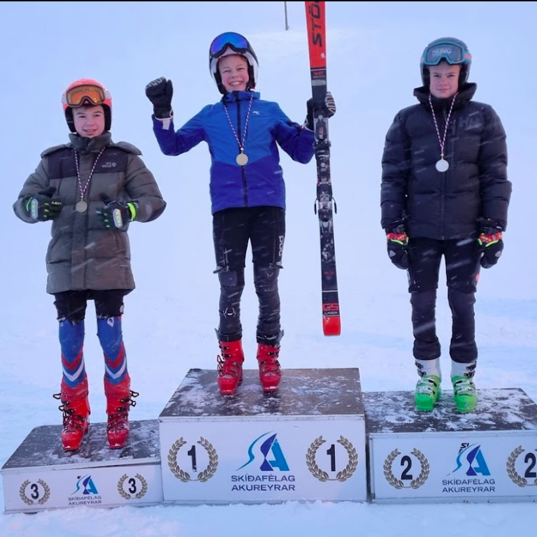 Óskar Valdimar Sveinsson og Maron Björgvinsson