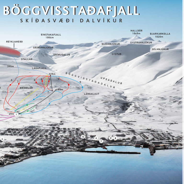 Meðfylgjandi er ný uppfærð yfirlitsmynd af skíðasvæðinu, en myndin verður sett upp við Brekkusel og …