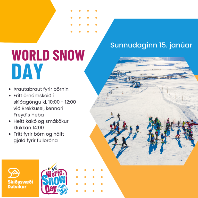 World Snow Day sunnudaginn 15. janúar